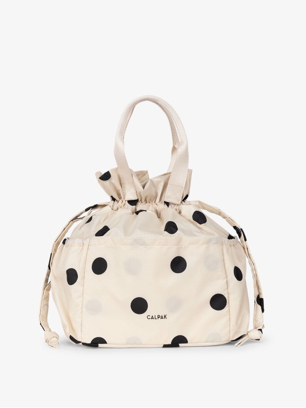 New Calpak Insulated Lunch Bag in Polka Dot